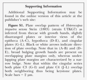 Variations In Plate Pattern Of Heterocapsa Triquetra - Document