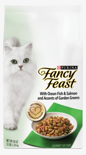 Purina Fancy Feast With Ocean Fish & Salmon And Accents - Purina Fancy Feast Dry