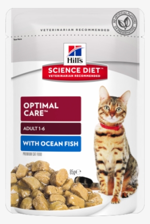 Sd Feline Adult With Ocean Fish Tender Chunks - Hill's Science Diet Adult 7+ Tender Chicken Dinner