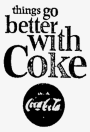 Coke Logo 1965 - Ads With Glittering Generalities