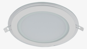 Led Glass Panel Round 18w 2700k-3000k White Diam200mm - Circle