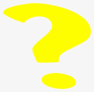 Yellow Question Mark Inside Red Circle Clip Art - Yellow Question Mark Png
