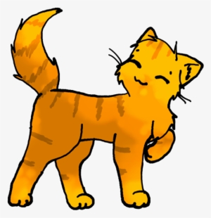 Spotty Orange Cat By Crazykid503 On Clipart Library - Cartoon