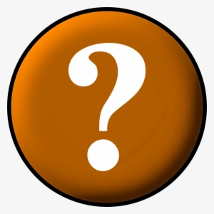 Circle Question Orange - Question Mark Icon Brown
