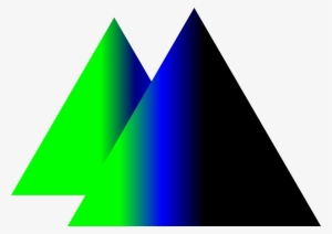 Triangle Clipart Green - Icon