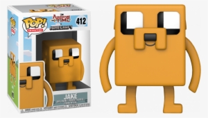 Adventure Time Jake Minecraft Pop Vinyl Figure Png - Adventure Time X Minecraft