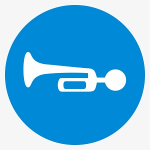New Svg Image - Compulsory Sound Horn Sign