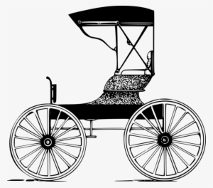 Pioneer Clipart Carriage - Old Carriage