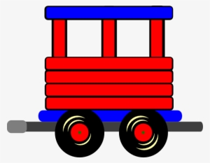 Carriage Clipart Train - Train Cart Clipart