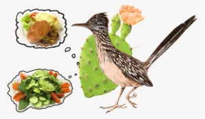 Cafe New Mexico Dreaming On The Burger - Roadrunner Clipart Transparent