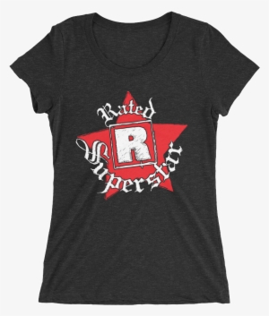 Edge "rated R Superstar" Women's Tri Blend T Shirt - Gogol Bordello Shirt