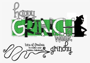 Long Grinch Week Sign - Grinch