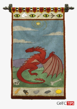 Game Of Throne Conquest Dragon Graphics Tapestry - Game Of Thrones Conquest Dragons
