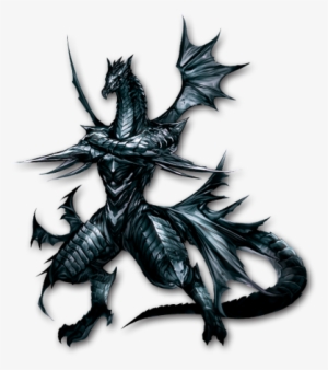 Young Onyx Dragon - Terra Battle Dragon