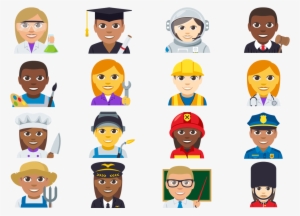 16 New Professions Are Now Available, Each For Male - Emoji Professions