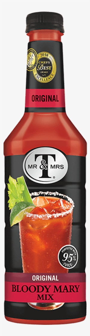 Glass Of Bacon-infused Bloody Mary With Lime, Bacon, - Mr & Mrs T