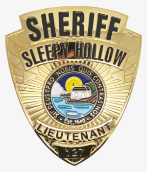 Headless Horseman - Shield Police Badge