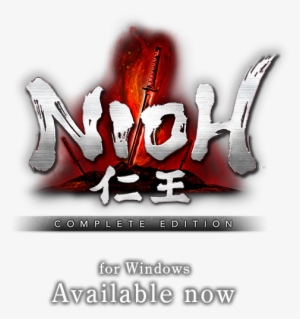 In Nioh, Players Will Traverse The Warring States Period - Nioh Logo Png