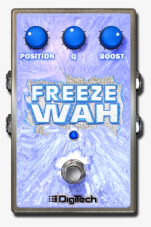 Digitech Announces The Freeze Wah Fixed-position Wah - Digitech