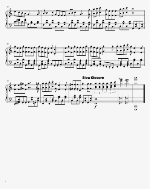 Nuka-world Theme Sheet Music 2 Of 2 Pages - Sheet Music