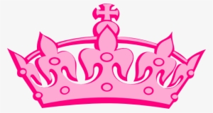 Hot Pink Crown Clip Art - Tiara Clip Art Png