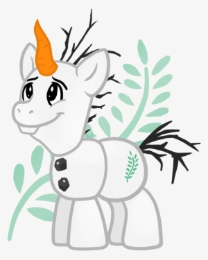 Olaf Elsa Rainbow Dash Pony White Mammal Vertebrate - Mlp Frozen Olaf