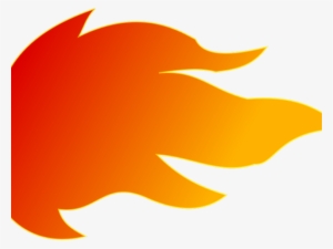 Fireball Clipart Single Flame - Illustration