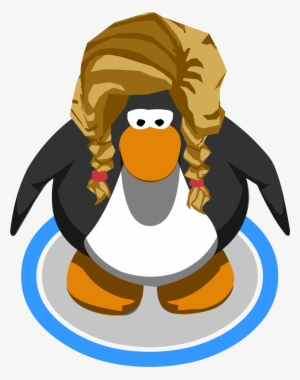 The Strawberry Braid In-game - Miss Piggy Club Penguin