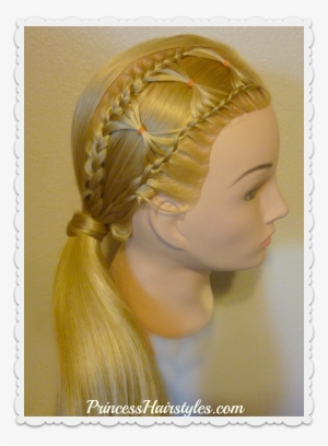 Bow Tie Braid Hairstyle, Video Tutorial - Hairstyle