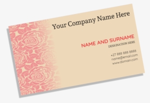Single Sided Business Card - Business Card