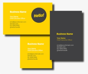 Rush Business Cards - Name Card