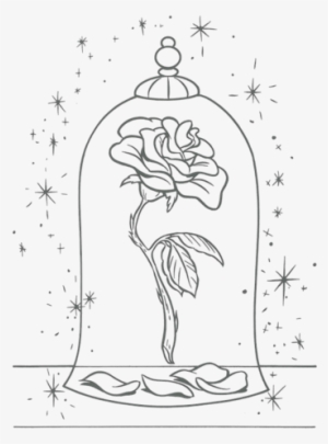 "children's Drawing, Sketches - Beauty And The Beast Colouring Pages