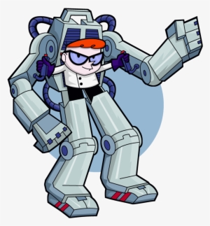 Cartoon Network White Letter Logo - Dexter En Un Robot