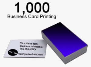 1000 Custom Business Card - Six