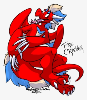 Bear-claw Dragon - Firecracker - Cartoon