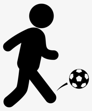Soccer Player With Ball Comments - Soccer Player Icon Png