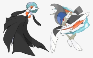 Shiny Mega Gallade And Gardevoir