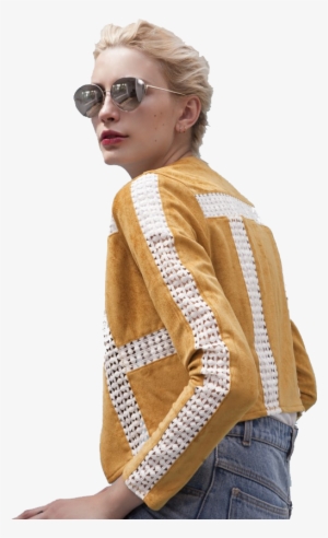 Suede Yellow Jacket For Web Page