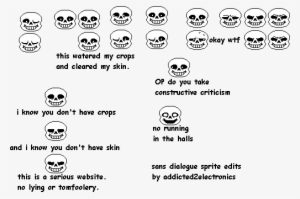 This Is Technically An Edit Of Sans's Sprite Because - Symmetry