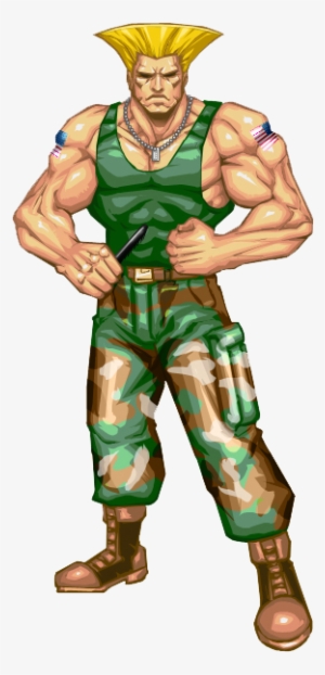 Png Files - Guile Street Fighter