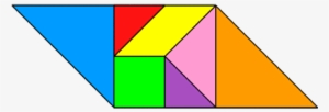 Tangram Parallelogram - Make A Parallelogram With Tangrams