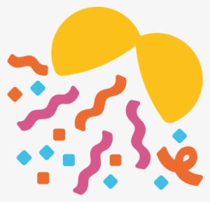 File - Emoji U1f38a - Svg - Confetti Emojis