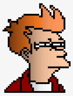 Fry From Futurama - Futurama Fry Pixel Art