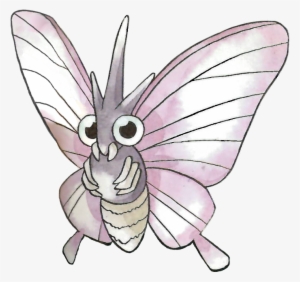 049venomoth Rg - Pokemon That Looks Like A Butterfly