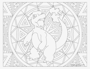Adult Pokemon Coloring Page Charmeleon - Pokemon Colouring Pages Eevee Evolutions