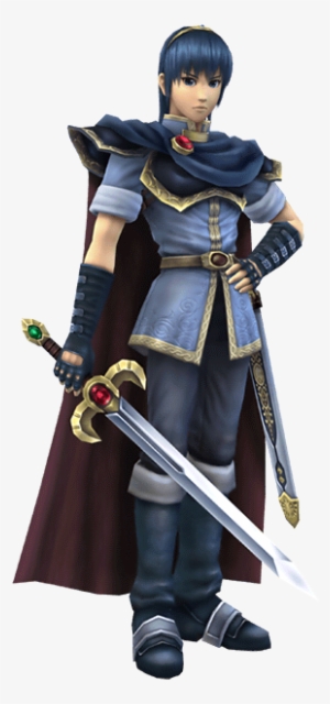 Marth - Super Smash Bros Marth Png