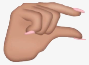 Kimkardashian Ftestickers Hand Emoji Kimoji Freetoedit - Kim Kardashian Finger Emoji