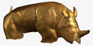 Gold Rhino - Golden Rhinoceros Of Mapungubwe
