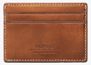Horween Wallet Clove Twine Graphic Transparent Stock - Nomad Classic Horween Leather Wallet