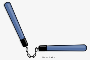 Small - Nunchucks Clip Art